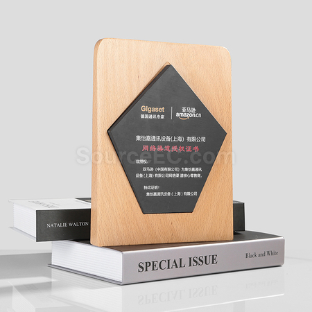 Customization Wooden Inkstone Trophy Corporate Gifts