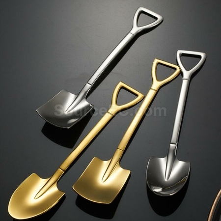 Customization Creative small spade shovel stirring spoon Corporate Gifts