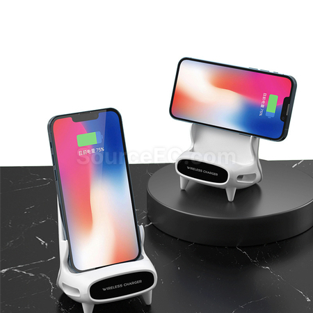 Customization Phone Holder With 15W Wireless Charger Corporate Gifts