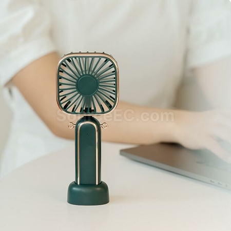 Customization USB Portable Rechargeable Handheld Hanging Neck Desktop Fan Corporate Gifts
