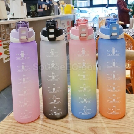 Customization Sports Inspirational Water Bottle 1000ml Corporate Gifts