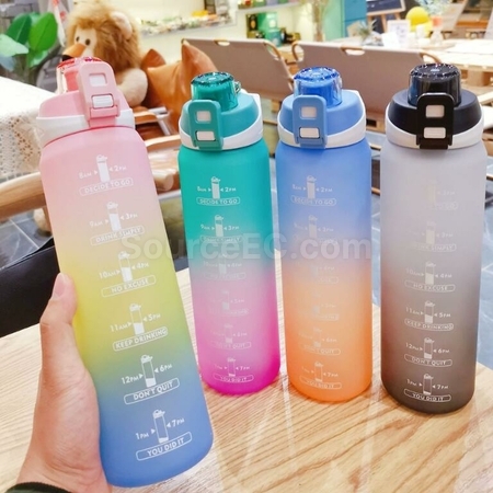 Customization Sports Inspirational Water Bottle 1000ml Corporate Gifts