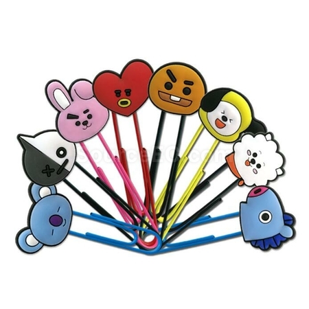 Customization PVC Soft Glue Paper Clip Corporate Gifts