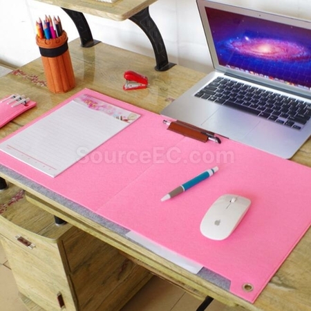 Customization Felt Multifunctional Double Layer Computer Desk Mat Corporate Gifts