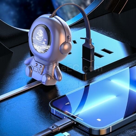 Customization Astronaut Three-In-One Charging Cable Corporate Gifts