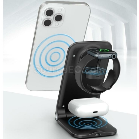 Customization Vertical Mobile Phone Wireless Charging Stand Corporate Gifts