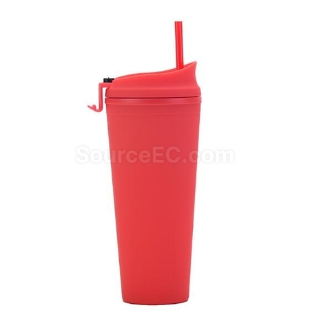 Customization Double-Layer Straw Cup Corporate Gifts
