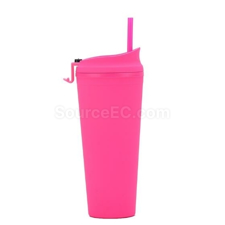 Customization Double-Layer Straw Cup Corporate Gifts