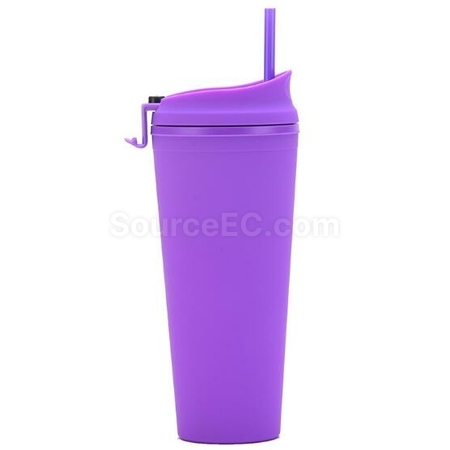 Customization Double-Layer Straw Cup Corporate Gifts