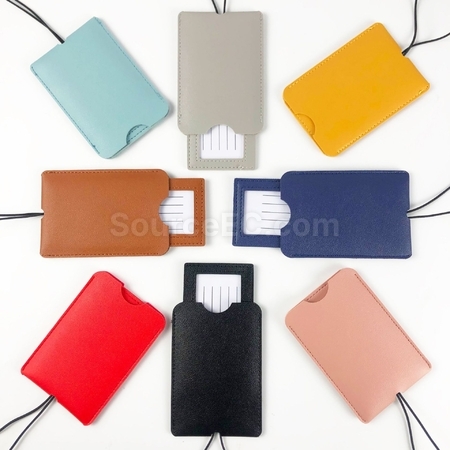 Customization PU Luggage Tag Corporate Gifts