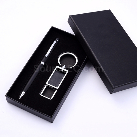 Customization Pen+Key Chain Gift Set Corporate Gifts