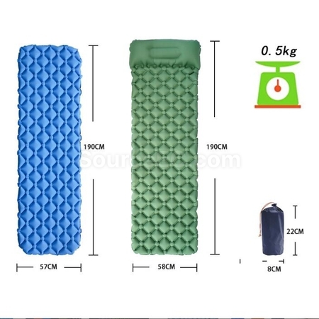 Customization Ultra-light TPU Foot Inflatable Cushion With Pillow Corporate Gifts