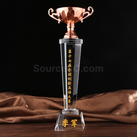 Customization Crystal Trophy Cup Corporate Gifts
