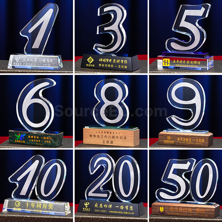 Customization Crystal Trophy Corporate Gifts