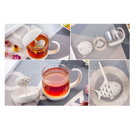 Customization Glass Tea Cup Corporate Gifts