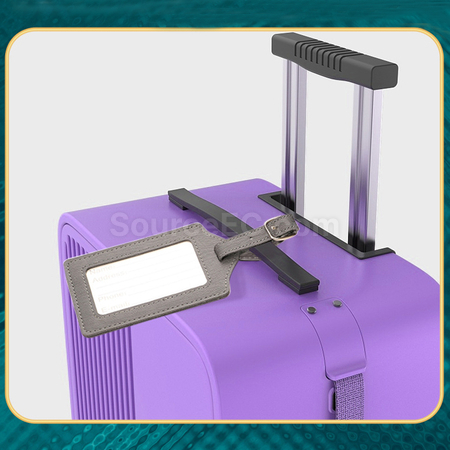 Customization PU Luggage Tag and Passport Case Gift Set Corporate Gifts