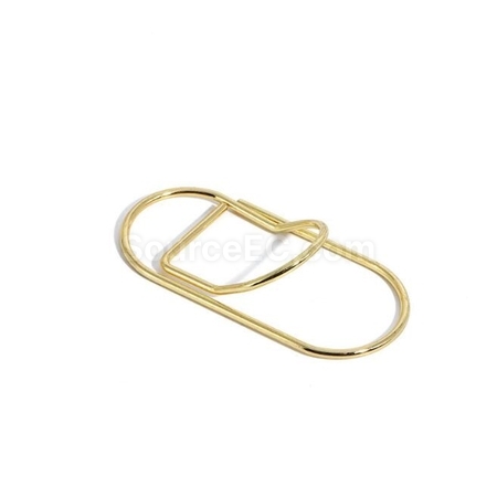 Customization Creative Notebook Paper Clip Fixed Pen Holder Corporate Gifts