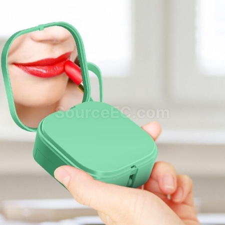 Customization Makeup Mirror Mobile Phone Holder Multifunctional 3-in-1 Charging Cable Corporate Gifts