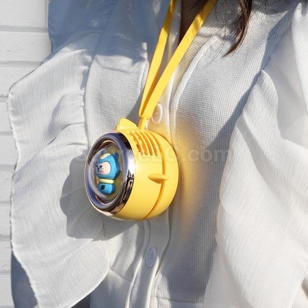 Customization Space Capsule Hanging Neck Mute Small Fan Corporate Gifts
