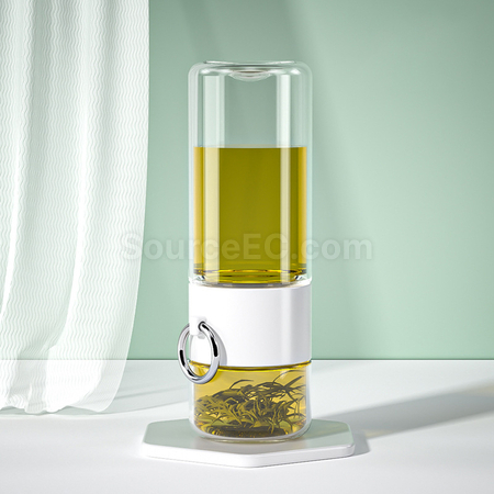 Customization Portable Glass Mug with Infuser Corporate Gifts