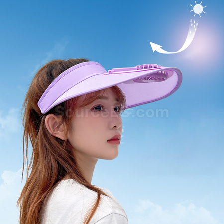 Customization Visor With Fan Corporate Gifts