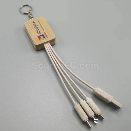Customization Multifunctional Three-In-One Charging Cable Corporate Gifts
