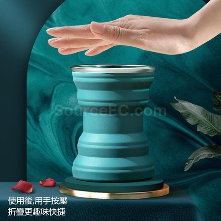 Customization Silicone Folding Pocket Water Cup Corporate Gifts