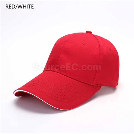 Customization 6 Panel Cotton Sandwich Cap Corporate Gifts