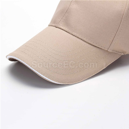 Customization 6 Panel Cotton Sandwich Cap Corporate Gifts