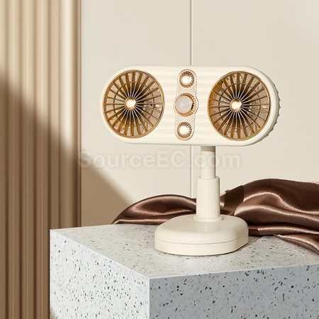 Customization 360° Rotating Mini Fan With Clips Corporate Gifts