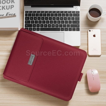 Customization PU Folding Universal Ultra-Thin Waterproof Computer Stand Liner Bag Corporate Gifts