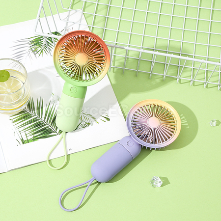 Customization Gradient Portable Fan Corporate Gifts