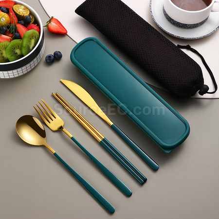 Customization Stainless Steel Portable Tableware Corporate Gifts