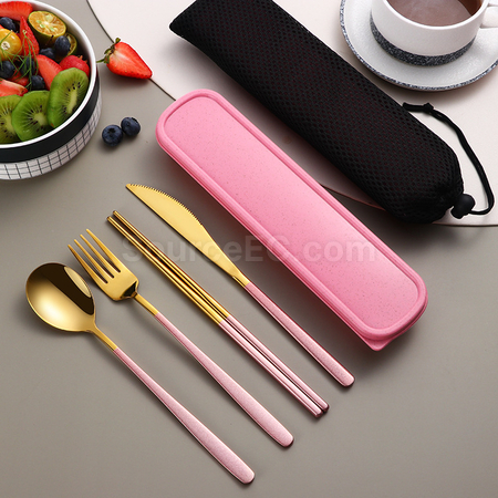 Customization Stainless Steel Portable Tableware Corporate Gifts