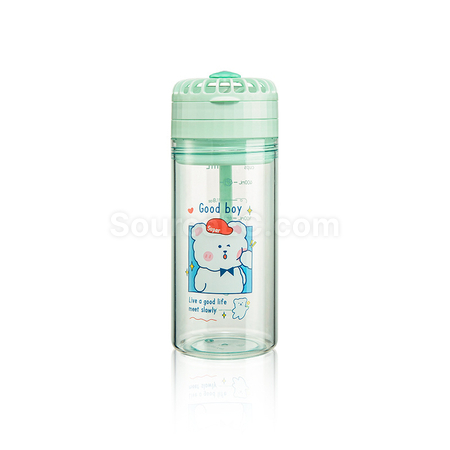 Customization Creative Water Cup With Fan Corporate Gifts