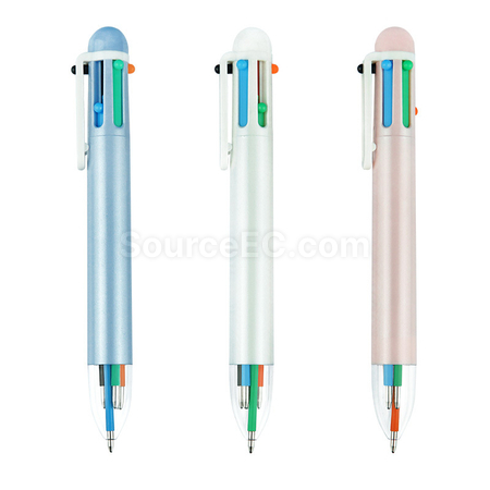 Customization Six Color Advertising Pen Corporate Gifts