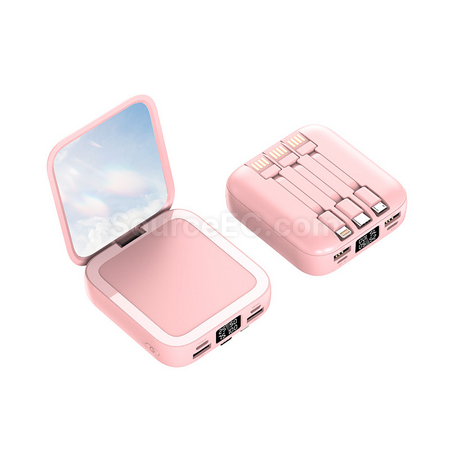 Customization Mini Makeup Mirror Power Bank Corporate Gifts