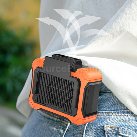 Customization Solar Energy Portable Waist Fan Corporate Gifts