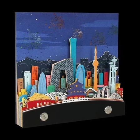 Customization Customized Paper Carving Calendar Corporate Gifts