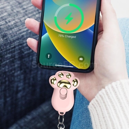 Customization Wireless Retractable Plug Keychain Mini Power Bank Corporate Gifts