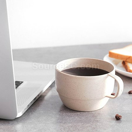 Customization Vetto Wheat Straw Coffee Cup Corporate Gifts