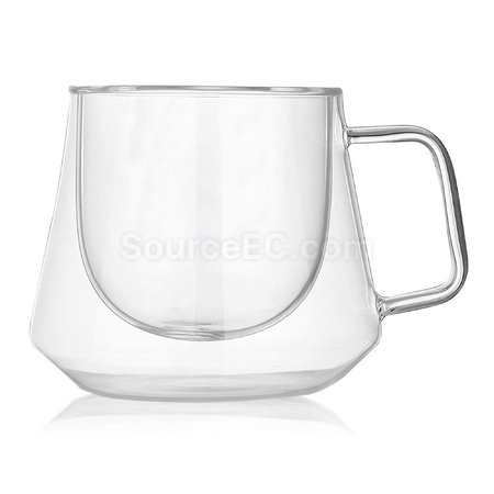 Customization Diamond Glass Coffee Cup Corporate Gifts