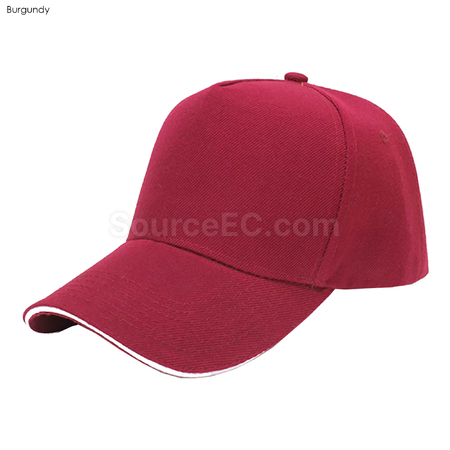 Customization Nevaso 5 Panel Heavy Cotton Sandwich Cap Corporate Gifts