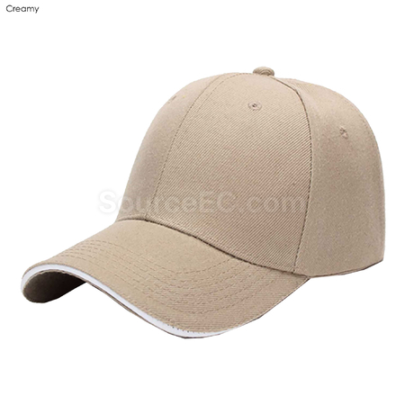Customization Chicago 6 Panel Kid Cotton Sandwich Cap Corporate Gifts