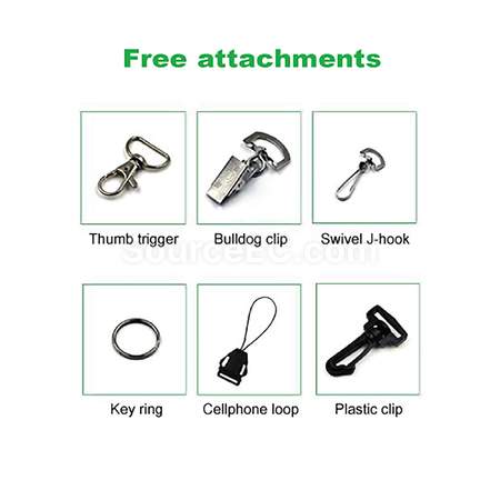 Customization Nylon Lanyards Corporate Gifts