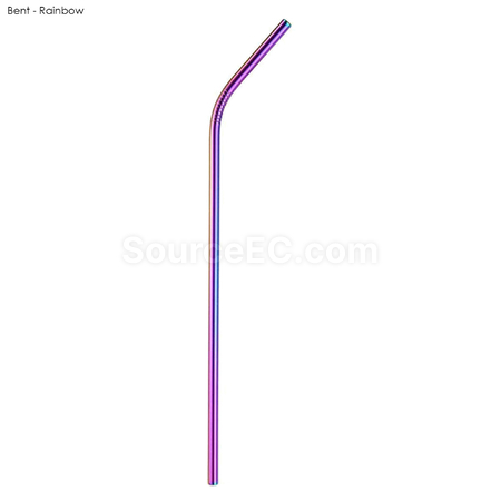 Customization Stainless Steel Straw 6MM x 266MM Corporate Gifts