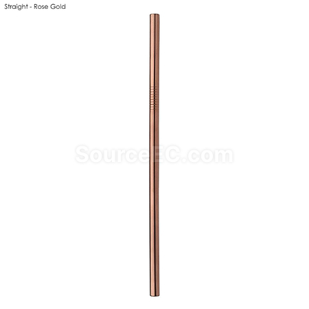 Customization Stainless Steel Straw 8MM x 215MM Corporate Gifts