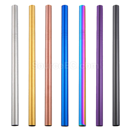 Customization Stainless Steel Straw 12MM x 215MM Corporate Gifts