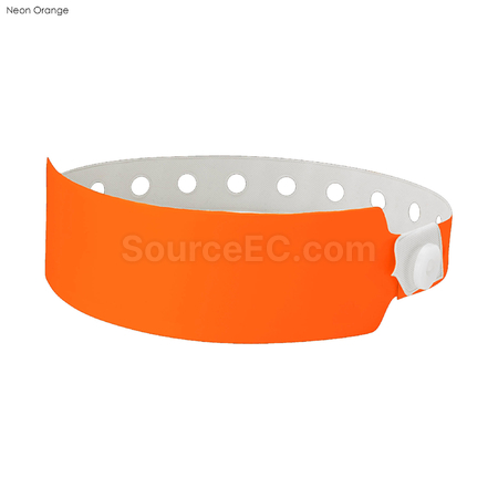 Customization Code Plastic Wrist Band 25mm Corporate Gifts