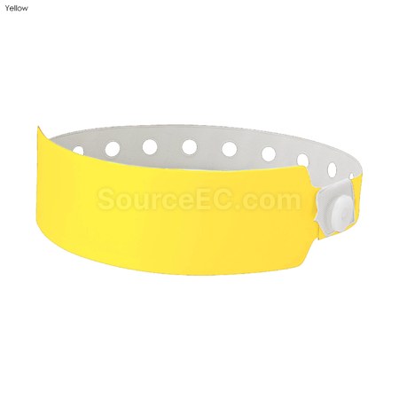Customization Code Plastic Wrist Band 25mm Corporate Gifts